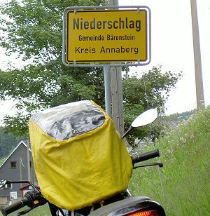 Buell im Niederschlag