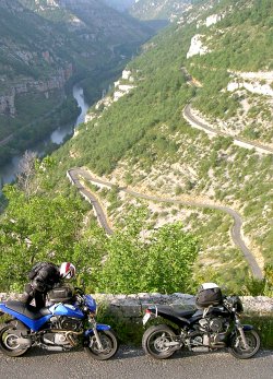 Canyon in den Cevennen